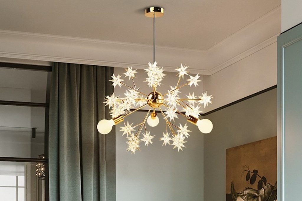 snowflake-pendant-light