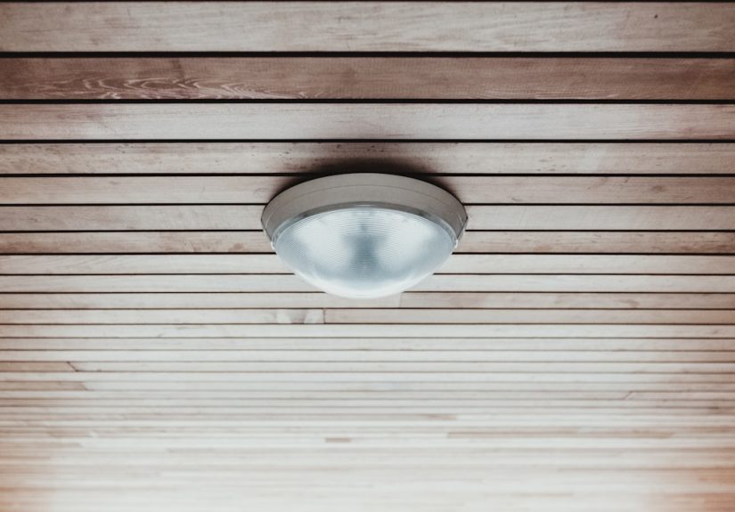 Photo modern table lamp