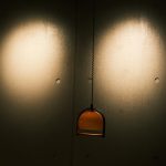 Photo Metal tube wall lamp
