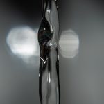 Photo chrome crystal chandelier