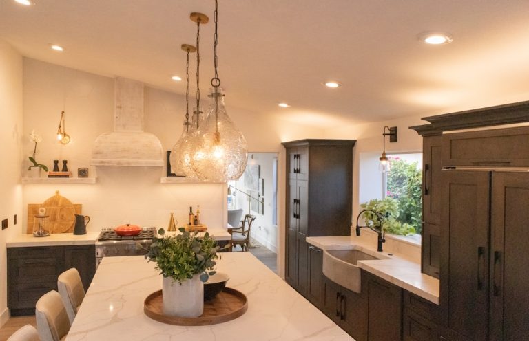 Photo kitchen lighting